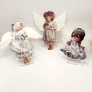 The Bradford Editions HEAVEN'S LITTLE ANGELS ornament Certificate of Authenticit